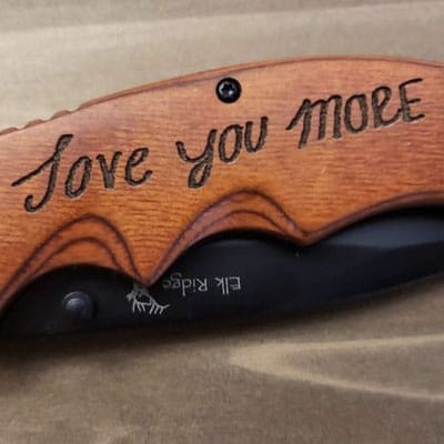 Keepsakes Engraved | Products | Engraved Knives