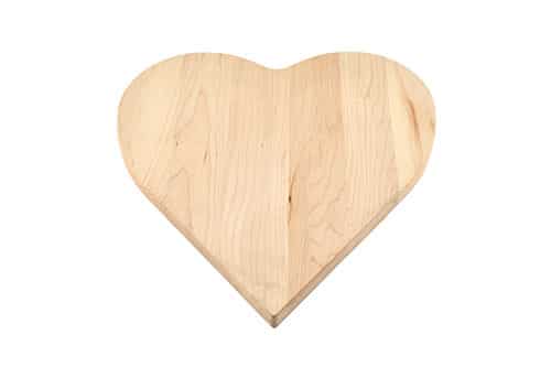 Maple Heart Shaped Cutting Board